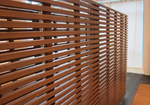 valla de madera